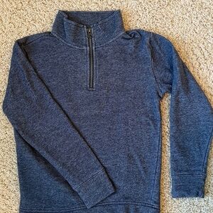 Children’s Place Heathered Gray Knit 1/4 Zip Top